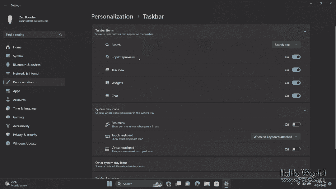 Windows 11 大更新!Copilot 终于来临, 全面接入 GPT-4|附更新链接